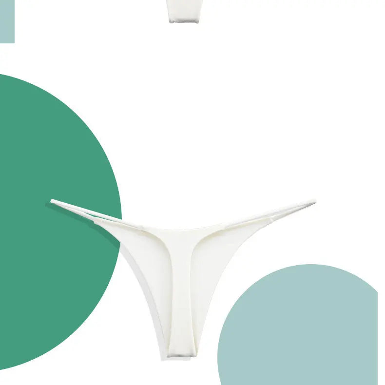 Sexy thong low waist lingerie for women underwear thin belt double layer bikini cotton  panties lenceria femenina tangas mujer