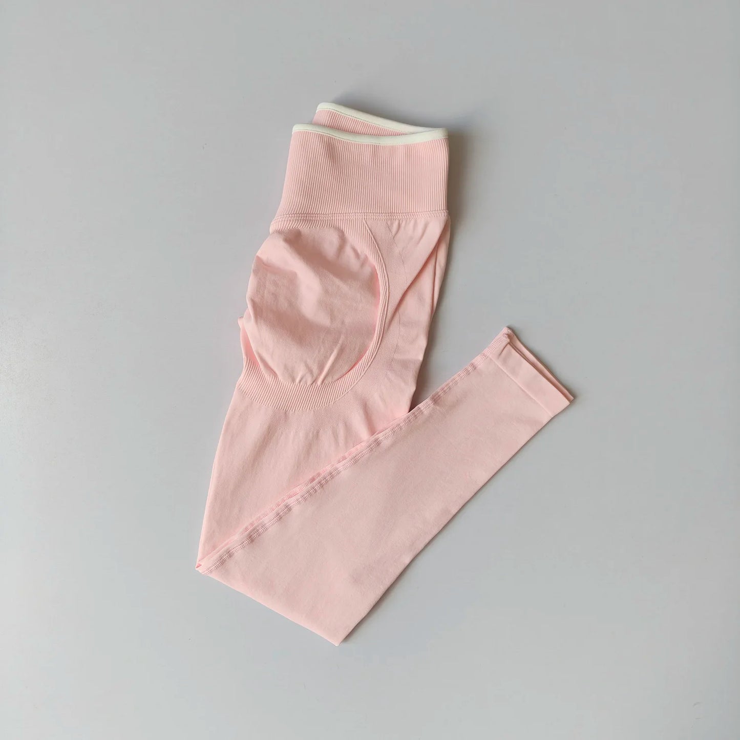 Women's Middle Waist Seamless Yoga Leggings Push-Up Sport Fitness Running Pants Hip Lift High Elastic Gym Leggings Sport Legging