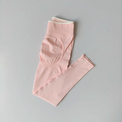 Women's Middle Waist Seamless Yoga Leggings Push-Up Sport Fitness Running Pants Hip Lift High Elastic Gym Leggings Sport Legging