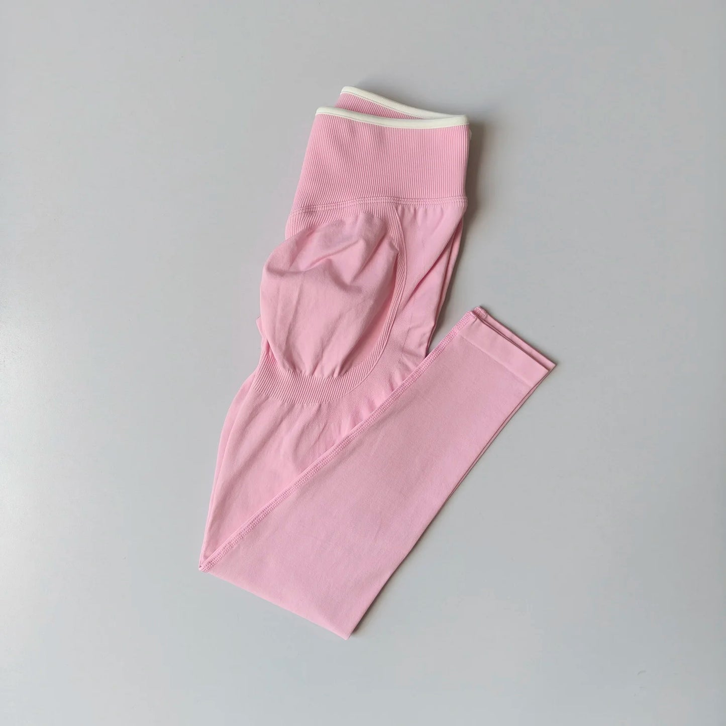 Women's Middle Waist Seamless Yoga Leggings Push-Up Sport Fitness Running Pants Hip Lift High Elastic Gym Leggings Sport Legging