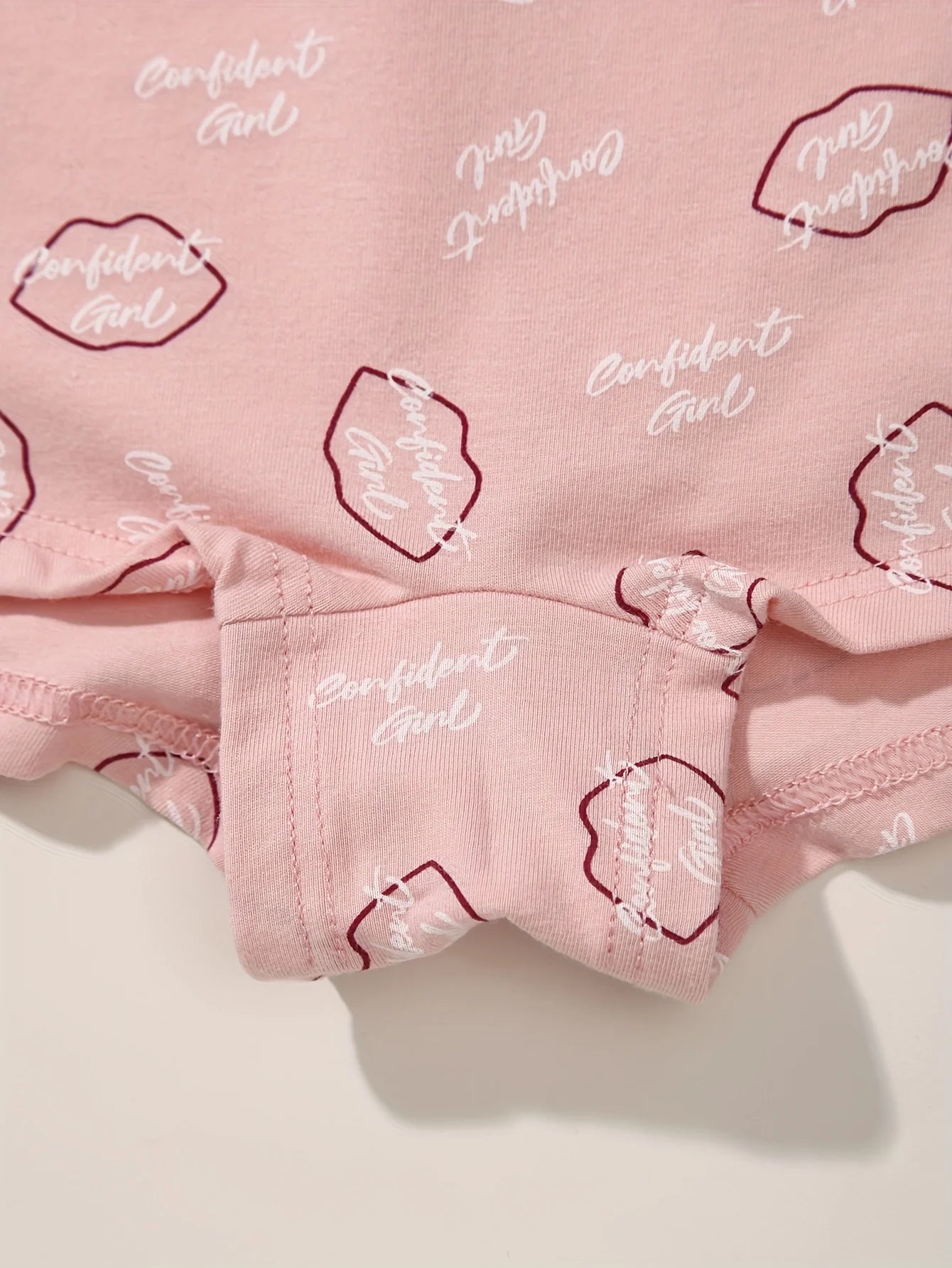 Random 4-piece mixed-color fruit pattern cherry print women's briefs for travel, home and casual cotton comfort underwear