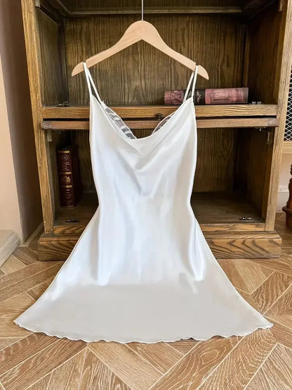 Minnies  Backless Dress Fashion Summer Dresses Pajama Skirt Bow Knot Mickeys 2025 Womens Elegant Girls Clothes