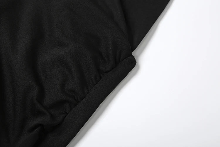 Sisterlinda Sexy High Splits Long Dress Women Halter Deep V-Neck Backless Sleeveless Summer Pool Party Ruched Elegant Vestidos