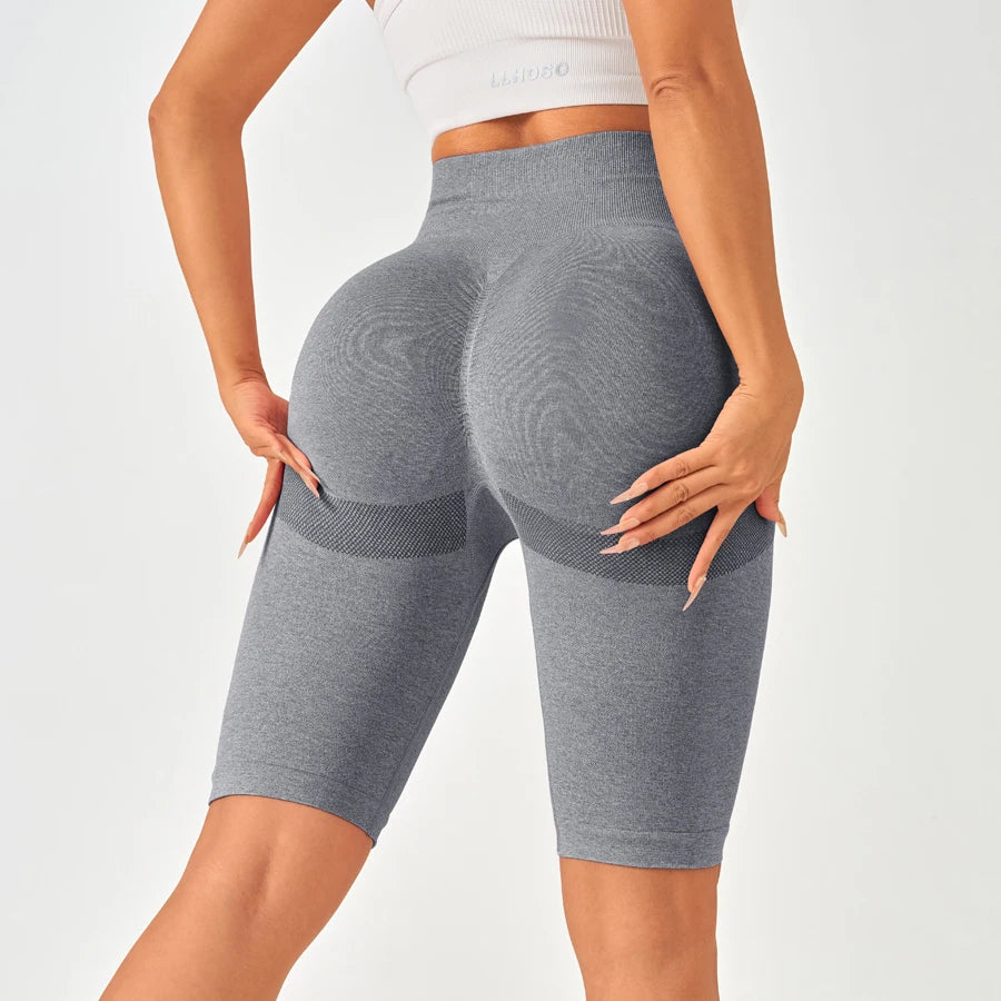 Women Sports Leggings Sportswear Woman Gym Legging Seamless Yoga Shorts w/Tummy Control Women's Shorts Fitness Female Clothing