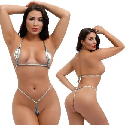 Babydoll Womens Sexy Exotic Lingerie Underwear One-piece Monokini Swimsuit Micro Thong Erotic Teddy Lingerie Bodysuit