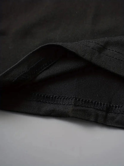 Letter Print T-shirt Casual Short Sleeve Crew Neck Top for Spring Summer Clothing Women's Harajuku Sleeve Aesthetic Clothes