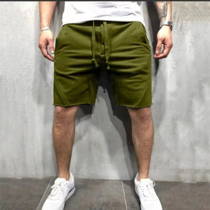 Men's Shorts Green Cargo Shorts Summer Bermudas Male Flap Pockets Jogger Shorts Casual Working Army Tactical Bermudas