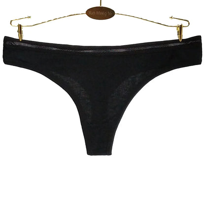 Women Panties Cotton Sexy Strings Tangas Mujer Female Underwear Big Size M XXL Thongs Breathable Lingerie G-string 5 pcs/lot