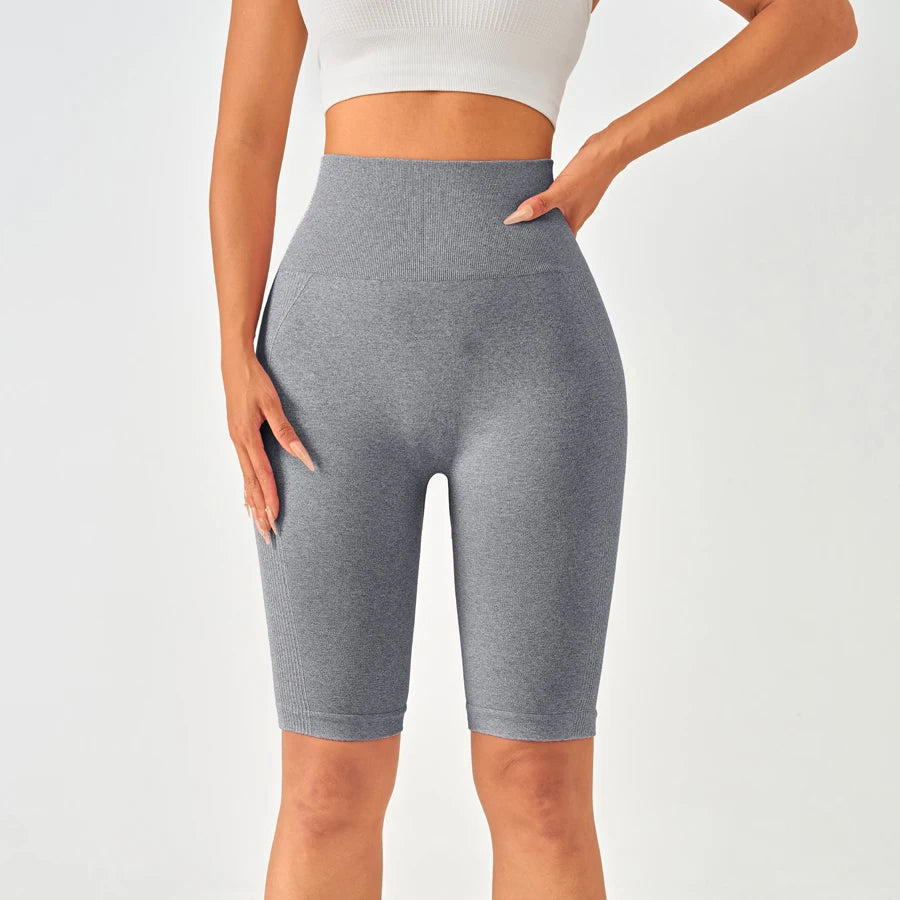 Women Sports Leggings Sportswear Woman Gym Legging Seamless Yoga Shorts w/Tummy Control Women's Shorts Fitness Female Clothing