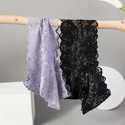 3Pcs Sexy Floral Lace Panties Women Briefs Low Waist Soft Lingerie Comfortable Female Underwear Girls Intimates Panties