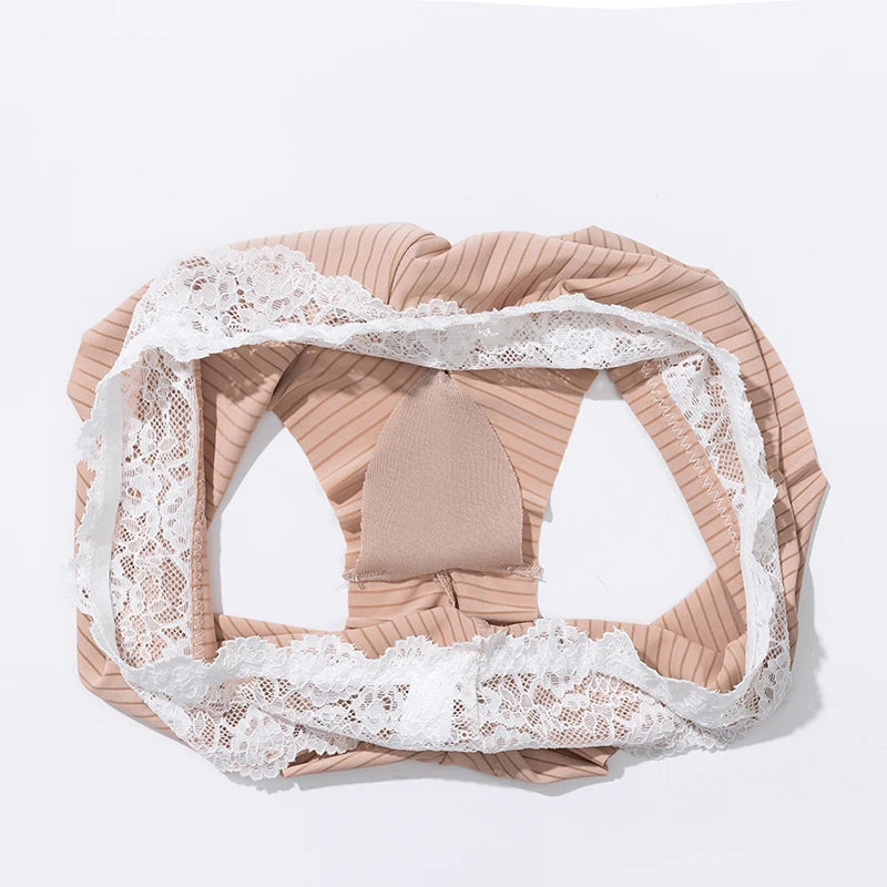 TrowBridge Women's Panties Seamless Silk Satin Underwear Lace Hollow Out Woman Boxers Breathable Lingerie Cozy Sports Boyshorts