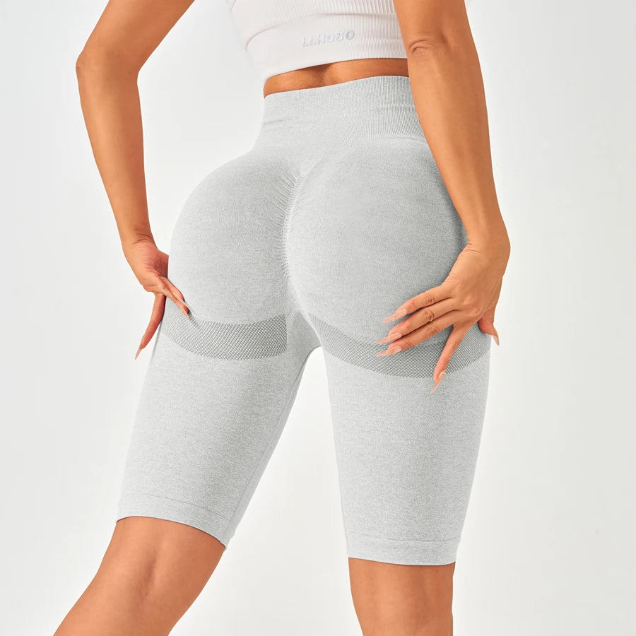 Women Sports Leggings Sportswear Woman Gym Legging Seamless Yoga Shorts w/Tummy Control Women's Shorts Fitness Female Clothing