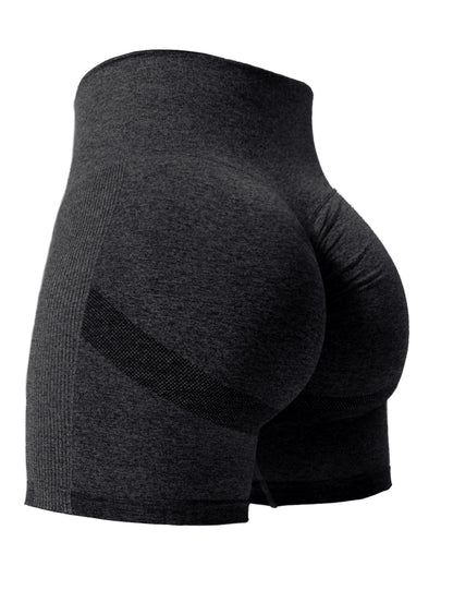 Tie Dye Butt Lifting Sexy 2pcs Gym Shorts Woman Skinny Stretch High Waist Sport Shorts Casual Seamless