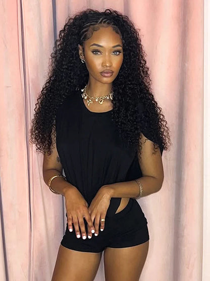 Weird Puss Sexy Women Romper Sleeveless Hollow Patchwork Summer o-Neck Hipster Solid Skinny Stretch Clubwear Ruched Playsuit