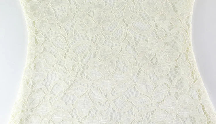 Ahagaga Sexy Lace Women's Mini Dresses Solid Sheer Hollow Out Turtleneck Long Flare Sleeves Sheath Bodycon Streetwear Vestidos