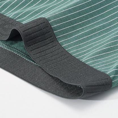 5pcs Cotton Mens UnderwearS Men Boxer Shorts Cotton Stripe Men Underpant Plus Size Boxer Sexy Breathable Men Panties