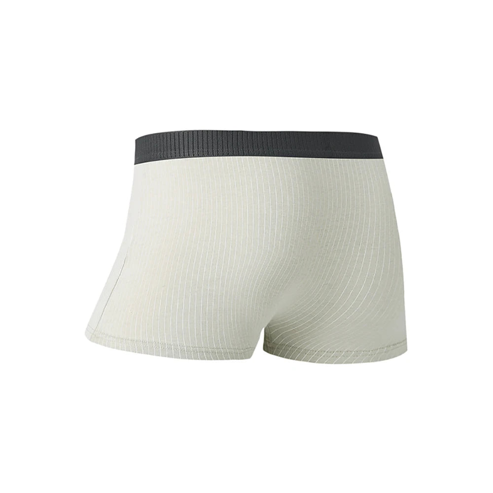 5pcs Cotton Mens UnderwearS Men Boxer Shorts Cotton Stripe Men Underpant Plus Size Boxer Sexy Breathable Men Panties