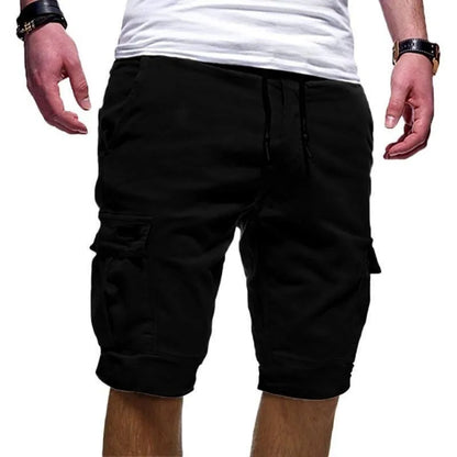 Men's Shorts Green Cargo Shorts Summer Bermudas Male Flap Pockets Jogger Shorts Casual Working Army Tactical Bermudas