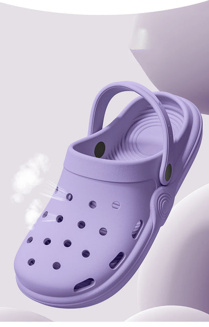 Dongdong Shoes Women's New Trendy Summer Thick Sole Increase Anti Slip Fashion Work Beach Baotou Slippery Sandals