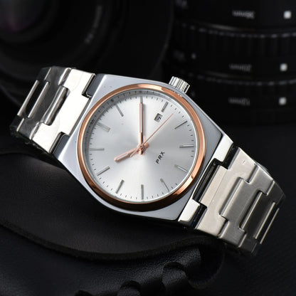 Men's Automatic Watch - Water Resistant Mechanical Wristwatch, Minimalist Stainless Steel Dress Watch for Everyday & Business