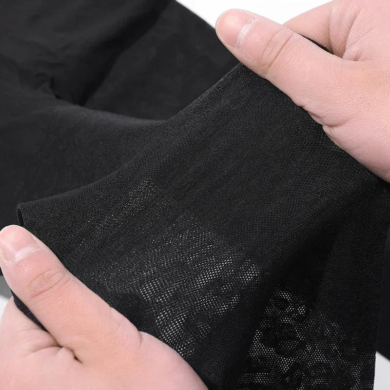 Vintage Women Sexy Thin Transparent Silky Pantyhose Gothic Black Sexy Leopard Animal Pattern Sheer Tights Seamless Stockings