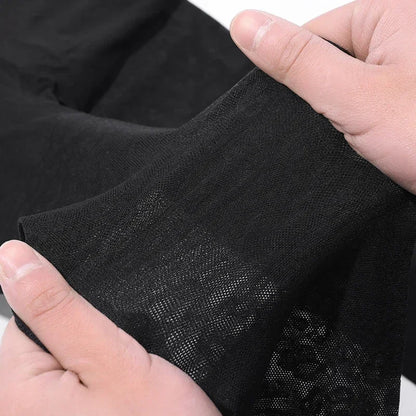 Vintage Women Sexy Thin Transparent Silky Pantyhose Gothic Black Sexy Leopard Animal Pattern Sheer Tights Seamless Stockings