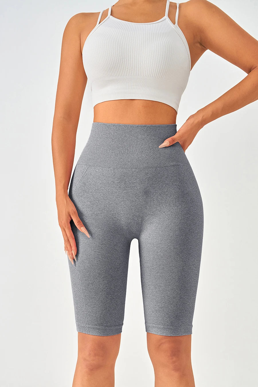 Women Sports Leggings Sportswear Woman Gym Legging Seamless Yoga Shorts w/Tummy Control Women's Shorts Fitness Female Clothing