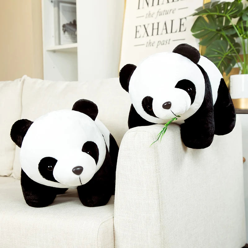 20cm Cute Baby Bamboo Panda Bear Plush Stuffed Animal Doll Cartoon Kawaii Dolls Christmas Gifts
