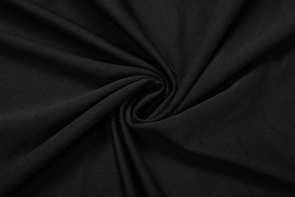 Sisterlinda Sexy High Splits Long Dress Women Halter Deep V-Neck Backless Sleeveless Summer Pool Party Ruched Elegant Vestidos