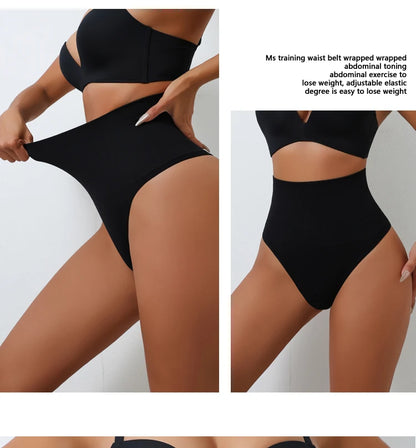 High Waist Thongs Seamless Women Panties G-String Lingerie Tummy Control Shaping Girdle Shaper Underwear