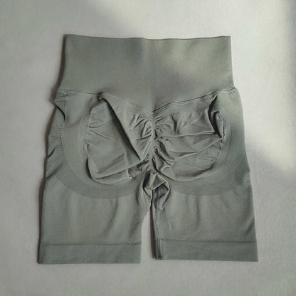 Seamless Shorts for Women Yoga Shorts Push Up Booty Workout Gym Shorts Fitness High Waist Sports Short Women Clothing
