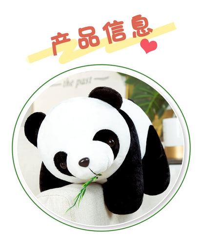 20cm Cute Baby Bamboo Panda Bear Plush Stuffed Animal Doll Cartoon Kawaii Dolls Christmas Gifts