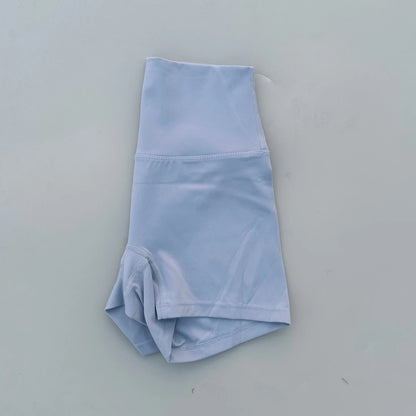 Sexy Solid Color High Waist Athletic Yoga Short Leg Cycling Women Fitness Sport Short Comprehensive Training Jogging Squat Proof