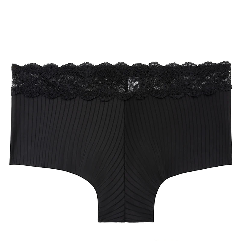 TrowBridge Women's Panties Seamless Silk Satin Underwear Lace Hollow Out Woman Boxers Breathable Lingerie Cozy Sports Boyshorts