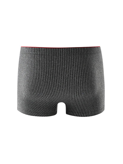 Men's boxer underwear Soft, breathable and comfortable men's briefs Striped trendy personality casual loose boxers