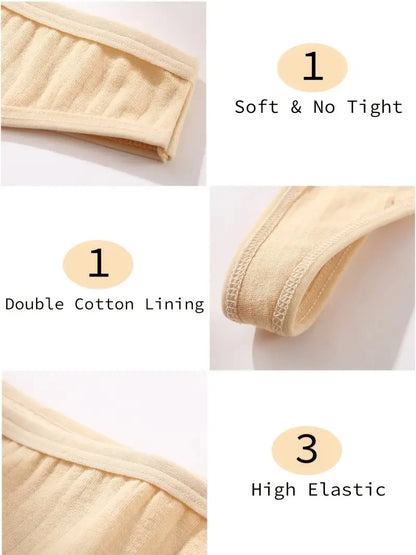 Women Cotton Thongs Panties Female Ribbed Low Rise G-String Ladies Sexy Bikini 7 Solid Color Girl Soft S-XL Intimates 6Pcs