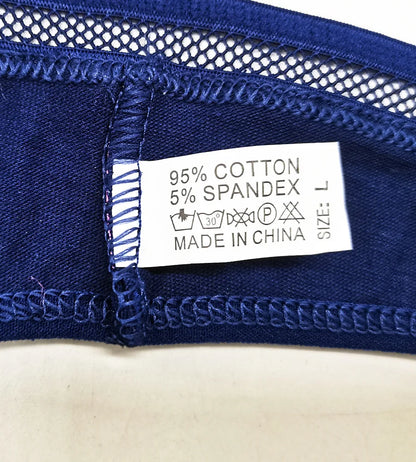 Sexy Women's Thong Cotton G Strings Panties for Ladies Dot Star Printed Tanga Girls Underwear Intimate Underpants 5 pcs/lot