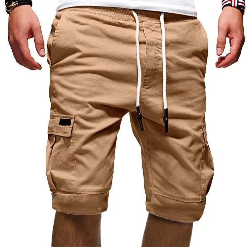 Men's Shorts Green Cargo Shorts Summer Bermudas Male Flap Pockets Jogger Shorts Casual Working Army Tactical Bermudas