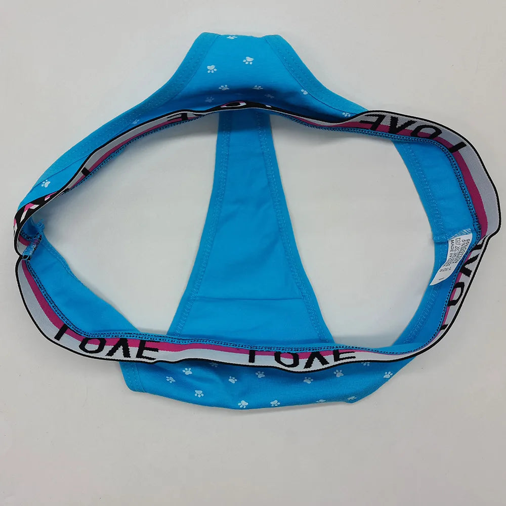 Sexy Women's Thong Cotton G Strings Panties for Ladies Dot Star Printed Tanga Girls Underwear Intimate Underpants 5 pcs/lot