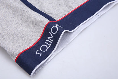 Boxer Shorts Men's Panties Homme Underpants Boxershorts Underwear for Man Cotton Male Couple Sexy Set Calecon Lot Soft Box 4pcs