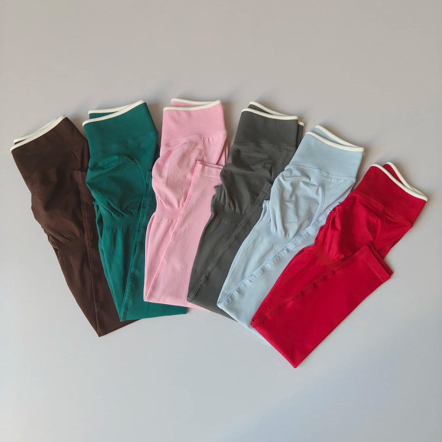 Women's Middle Waist Seamless Yoga Leggings Push-Up Sport Fitness Running Pants Hip Lift High Elastic Gym Leggings Sport Legging